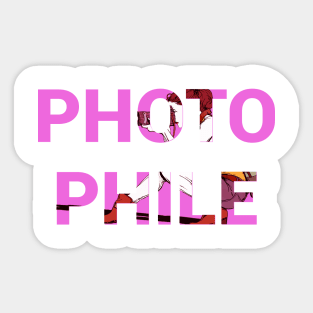Photophile Aesthetic Sticker